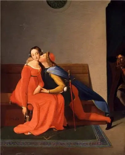 Paolo und Francesca - Jean-Auguste-Dominique Ingres