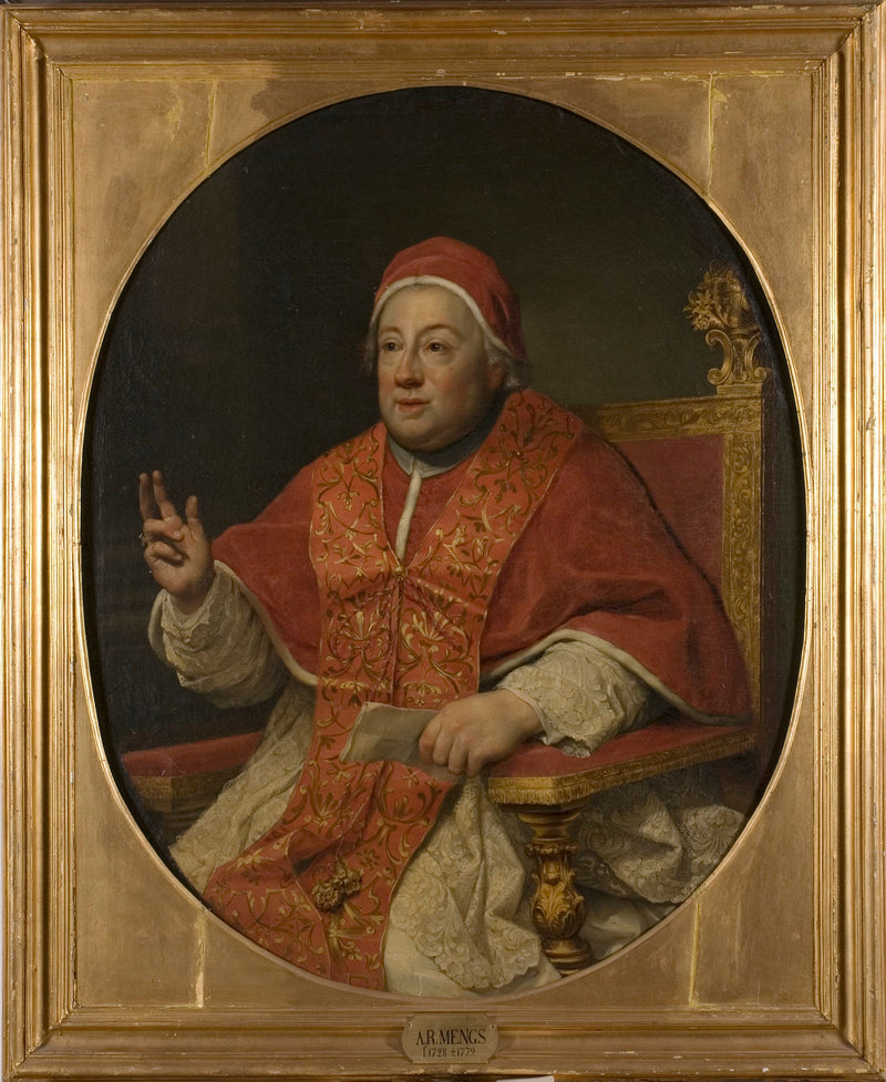 Pape Clemens XIII (1693–1769) - Anton Raphael Mengs
