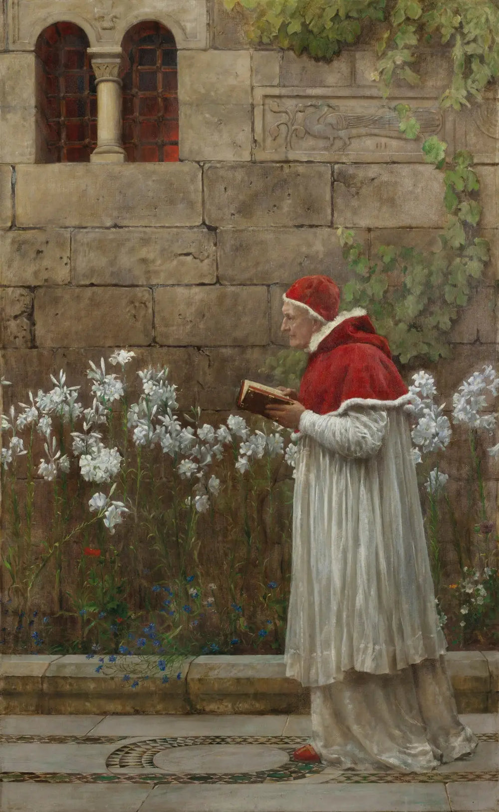 Reproduction du tableau « Pape Urbain VI (1896) - John Collier » par Alpha Reproduction en peinture à l’huile