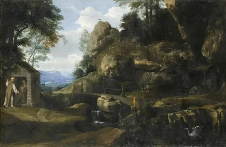 Paphnuce, der Thaïs befreit - Philippe de Champaigne