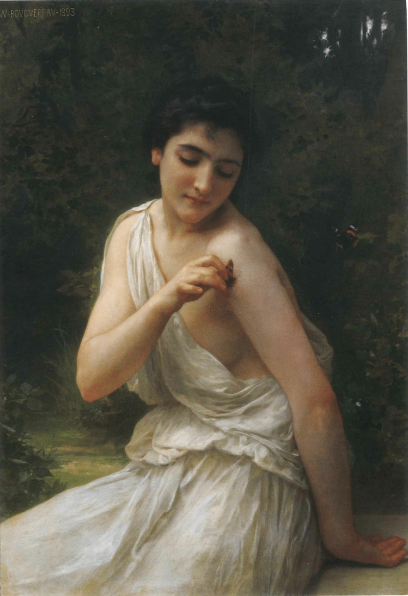 Le Papillon (1893) - Bouguereau