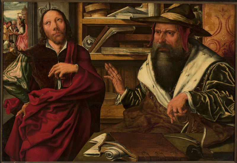 Parabel des untreuen Verwalters (Lukas 16:1-13) - Marinus van Reymerswale