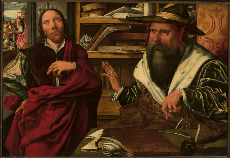 Parabel des untreuen Verwalters (Lukas 16:1-13) - Marinus van Reymerswale