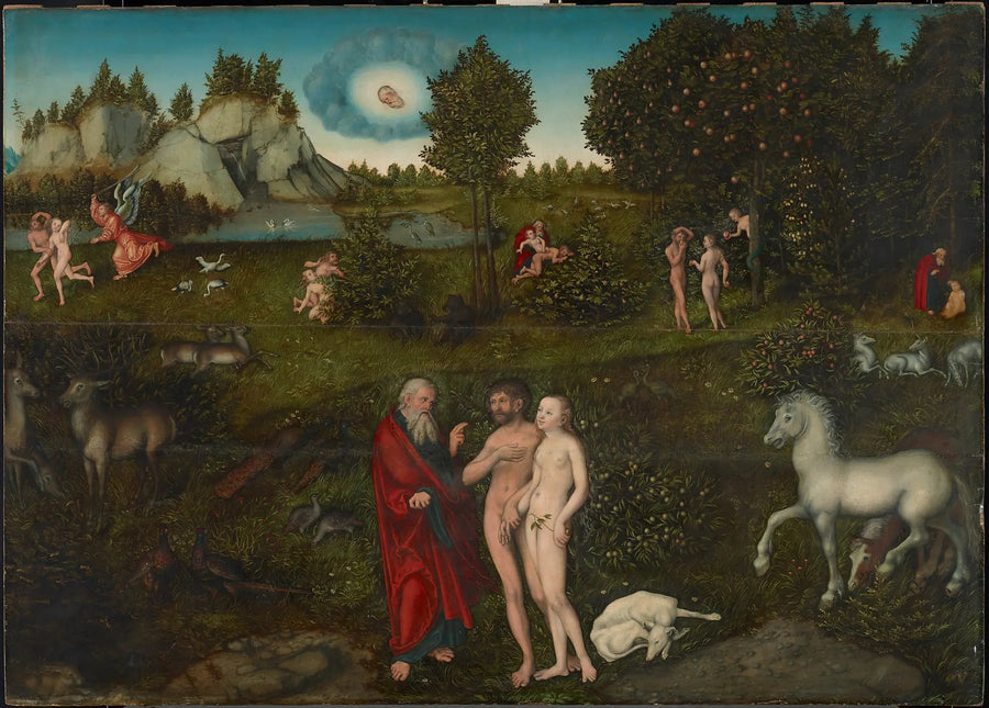 Paradies - Lucas Cranach der Ältere