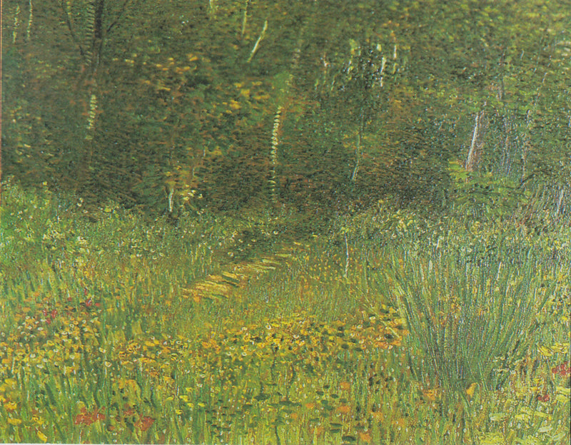 Park von Asnières im Frühling - Vincent van Gogh