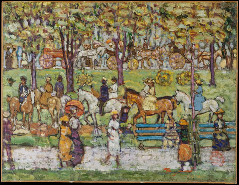 Zentralpark - Maurice Prendergast