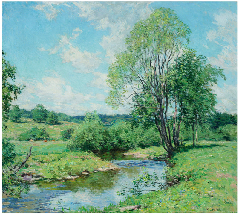 Grüne Faulheit - Willard Metcalf