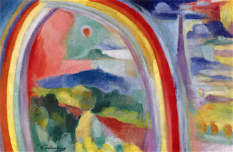 Paris mit Regenbogen - Robert Delaunay