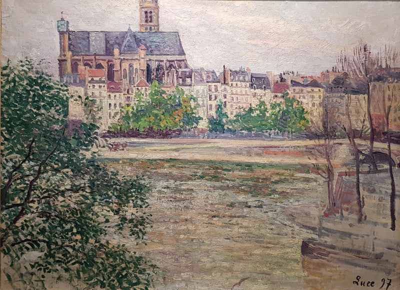 Paris, Saint-Gervais-Kirche - Maximilien Luce