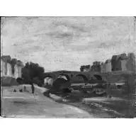 Paris. Die Pont-neuf - Jean-Baptiste Camille Corot