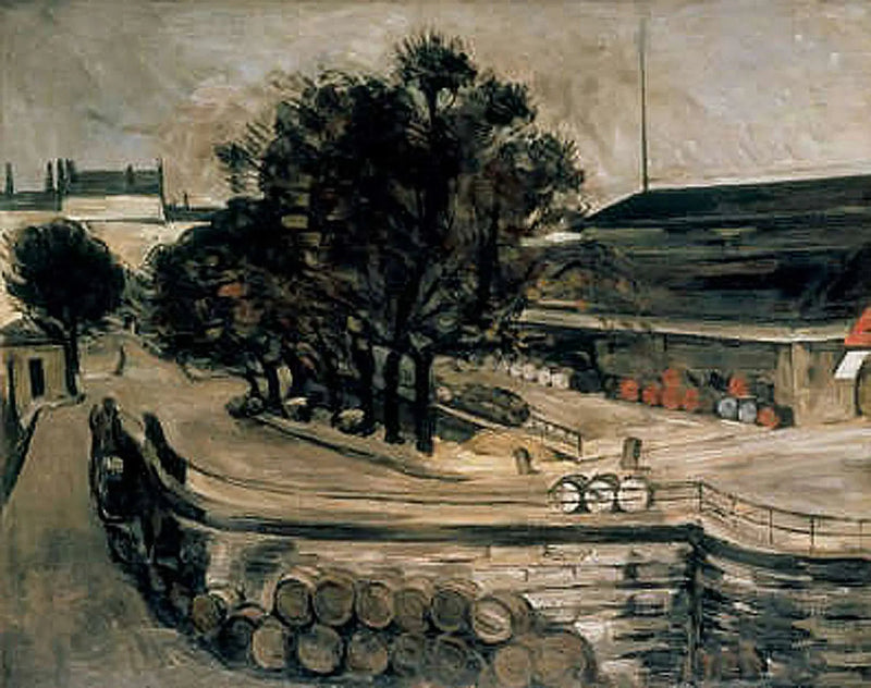 Paris, Quai de Jussieu (die Weinhalle) - Paul Cézanne