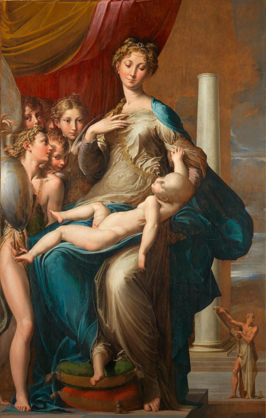 La Madone au long cou - Parmigianino
