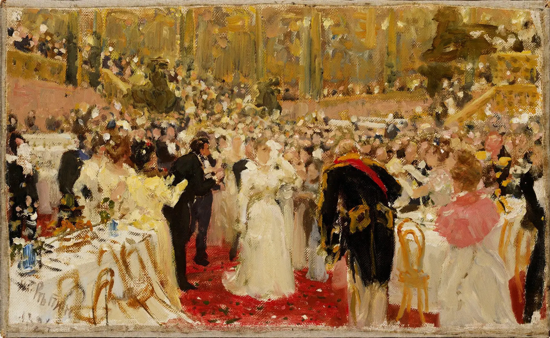 Parti pour l’aristocratie - Ilya Repin - Alpha Reproduction
