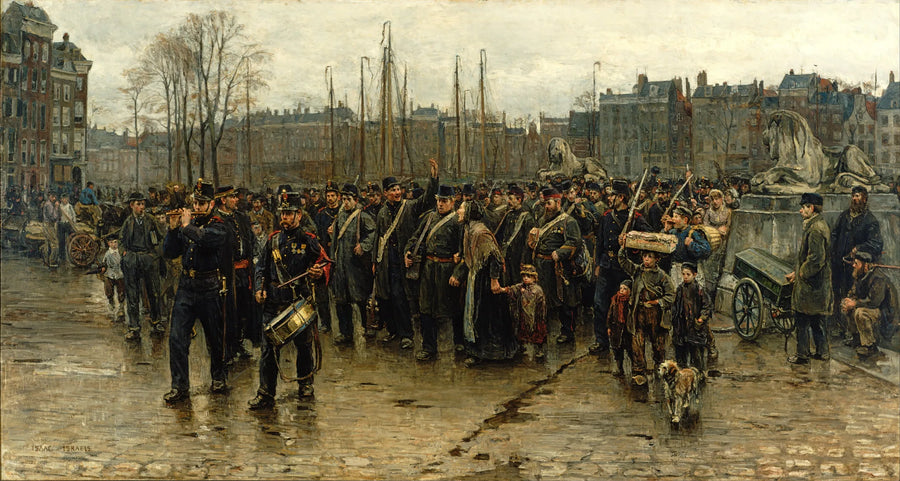 Durchzug der Kolonialtruppen - Isaac Israel