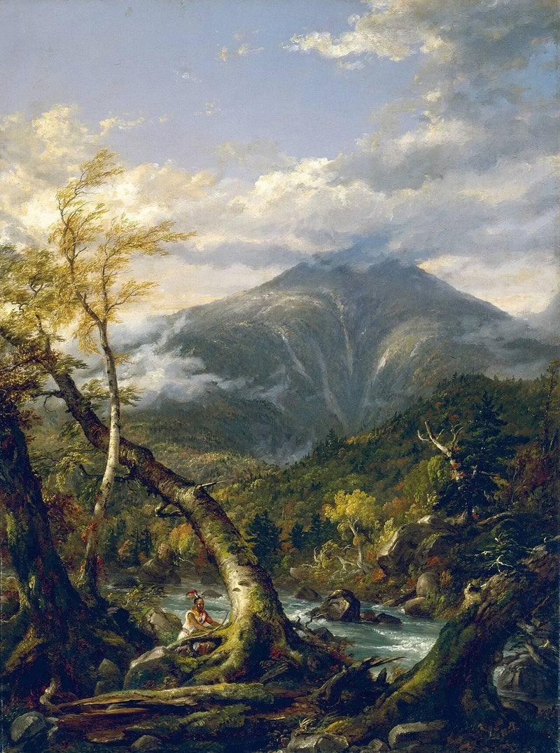 Indische Wandteppich Tahawus - Thomas Cole