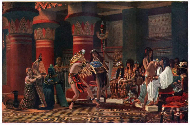Freizeit im alten Ägypten - Lawrence Alma-Tadema