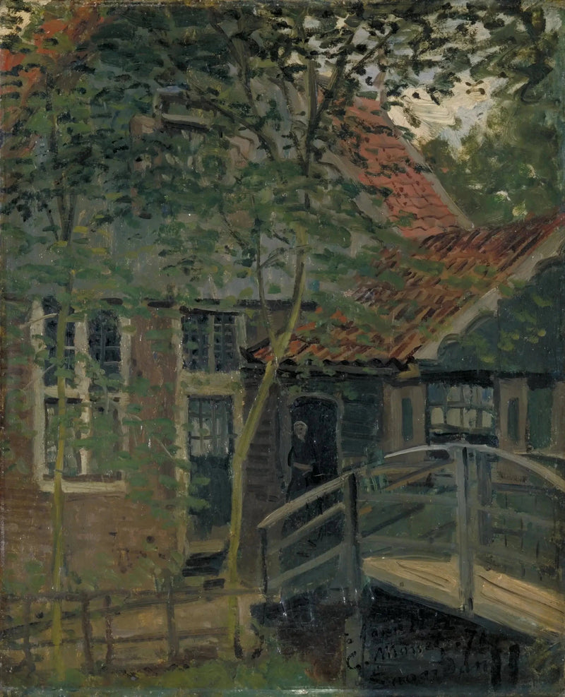 Tor nach Zaandam W191 a - Claude Monet