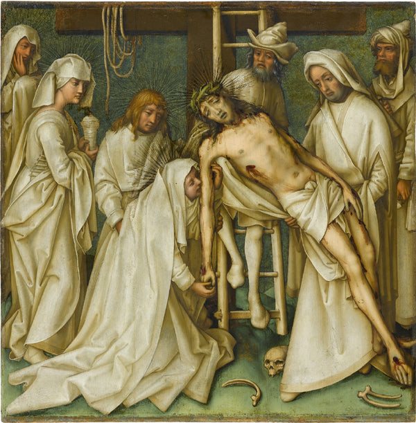 Passion Grau : Abstieg vom Kreuz - Hans Holbein der Ältere