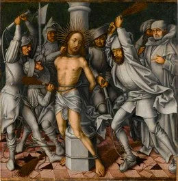 Passion Grau : Flagellation Christi - Hans Holbein der Ältere