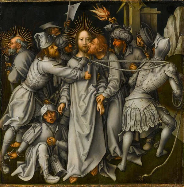 Graue Leidenschaft: Die Verhaftung Jesu - Hans Holbein der Ältere