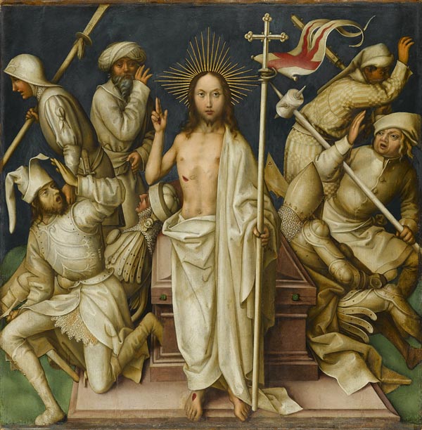 Graue Leidenschaft : Die Auferstehung Jesu - Hans Holbein der Ältere