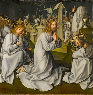 Passion Grau: Der Christus am Ölberg - Hans Holbein der Ältere