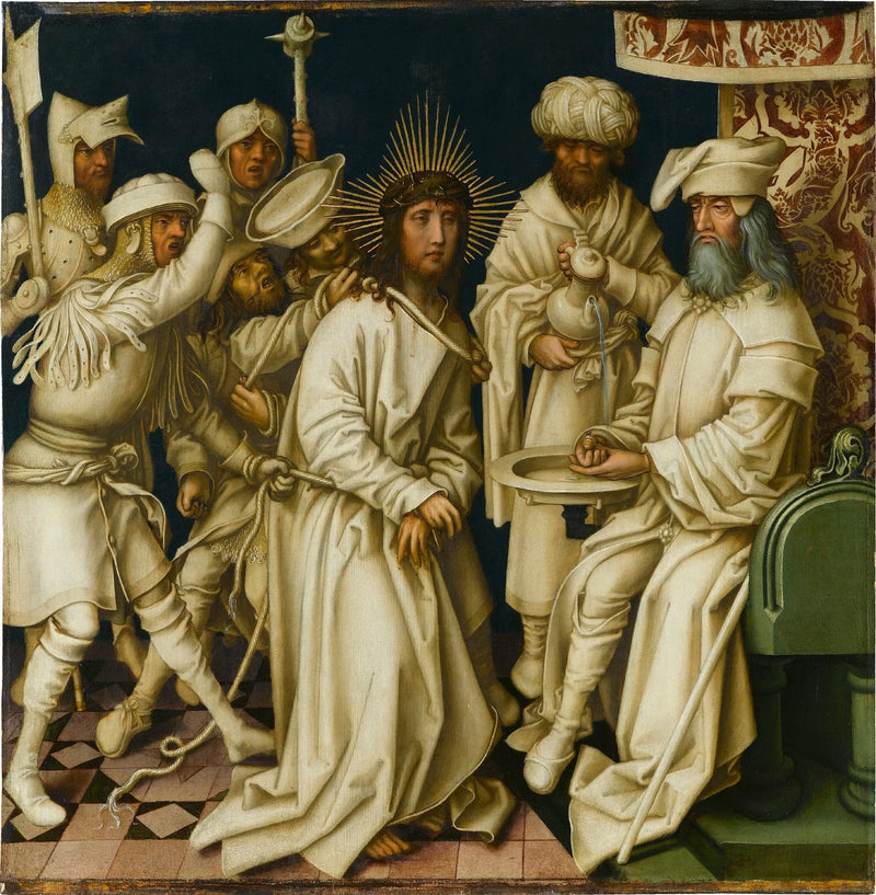 Graue Leidenschaft: Christus vor Pilatus - Hans Holbein der Ältere