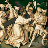 Passion Grau: Der Christus mit dem Kreuz - Hans Holbein der Ältere