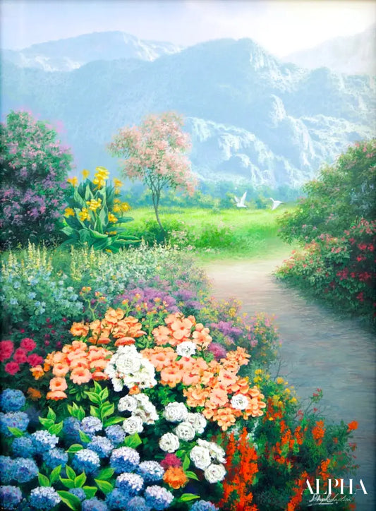 Path of Serenity - Phon | 60 x 90 cm Reproductions de tableaux à la peinture à l’huile