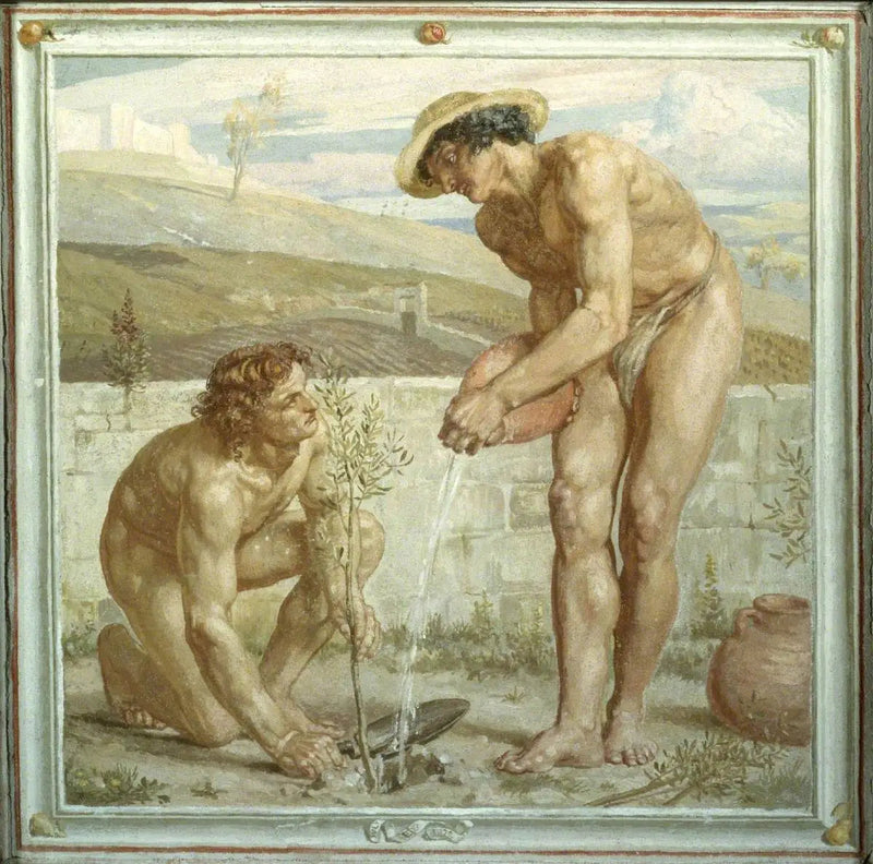 Paul und Apollos - Edward Poynter