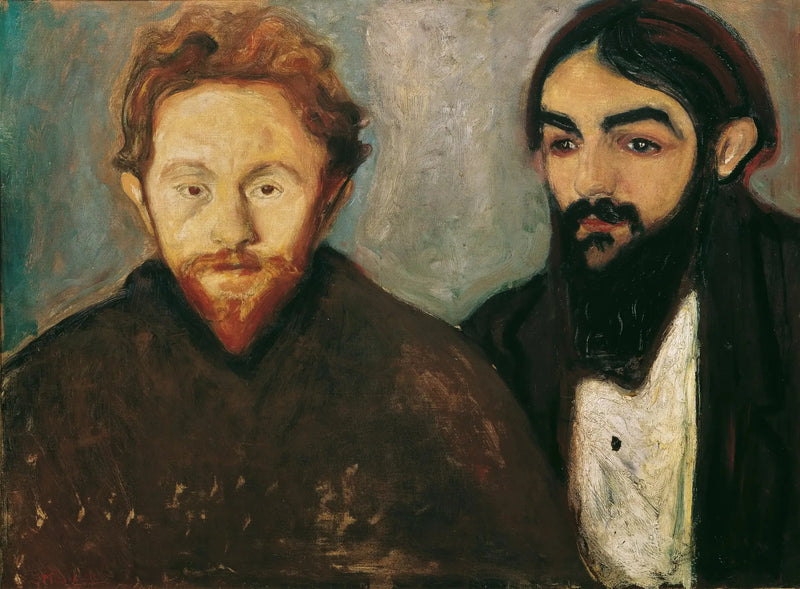 Paul Herrmann und Paul Contard - Edvard Munch