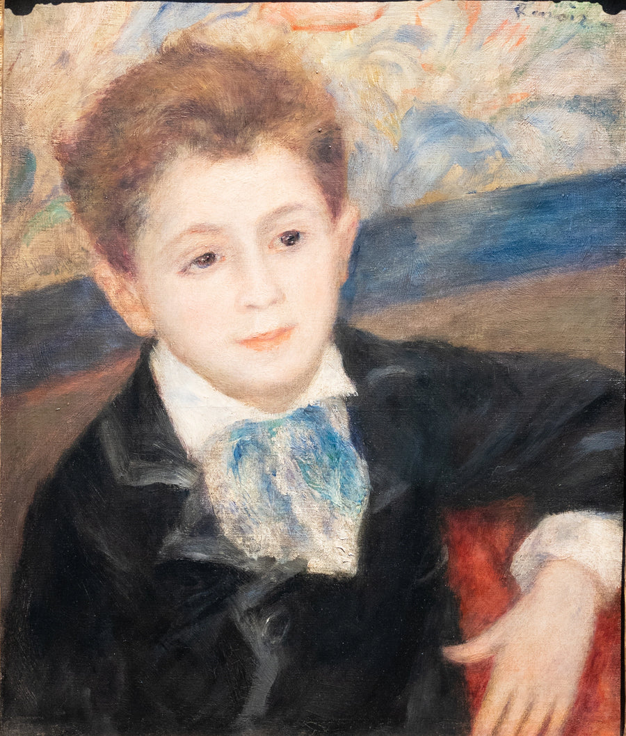 Porträt von Paul Meunier, Murer Sohn - Pierre-Auguste Renoir