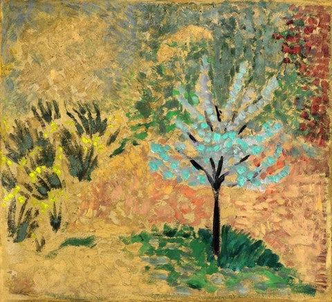 Paysage printanier, peinture de Paul Sérusier