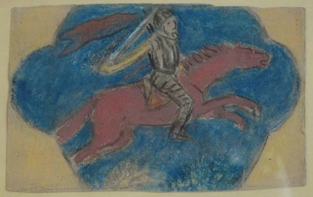 Cavalier de l’apocalypse, peinture de Paul Sérusier