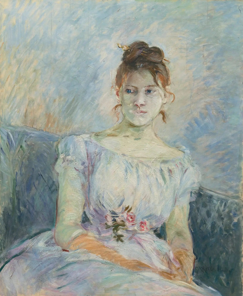 Paule Gobillard in Ballkleid - Berthe Morisot