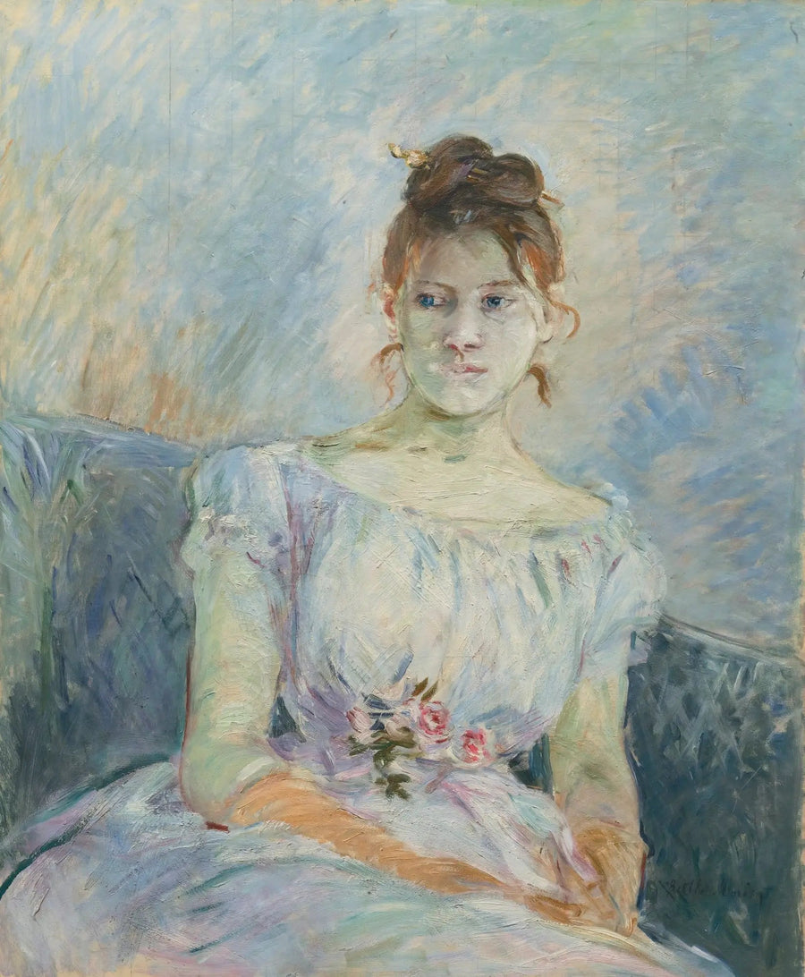 Paule Gobillard in Ballkleid - Berthe Morisot