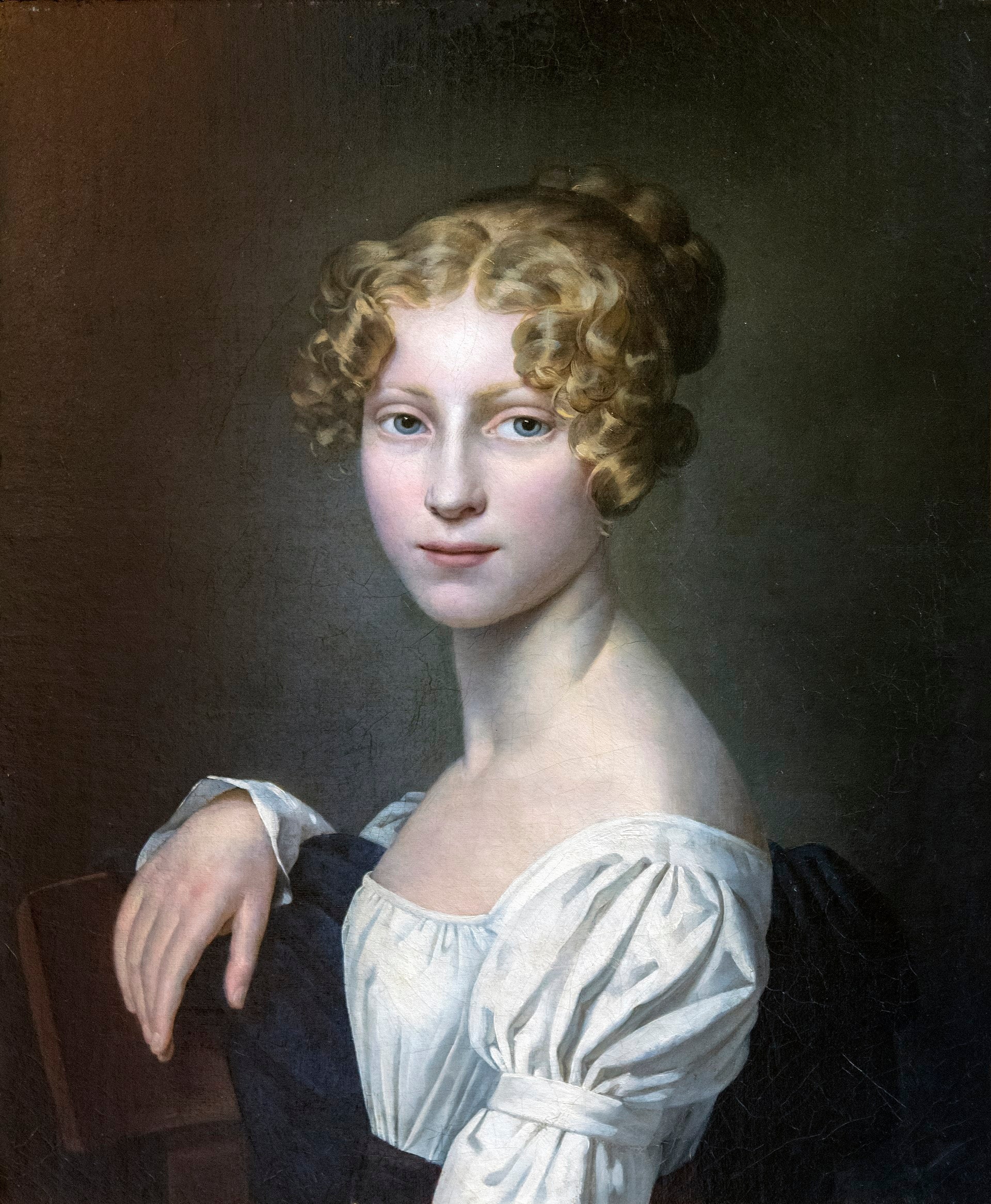 Pauline de Rémusat - Ary Scheffer image 1 copie peinte à la main à l’huile
