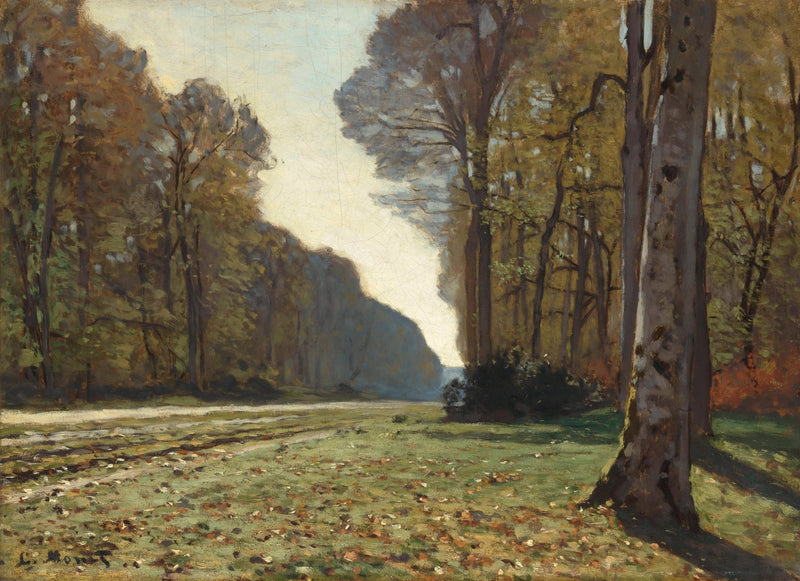 Der Pflasterstein von Chailly - Claude Monet