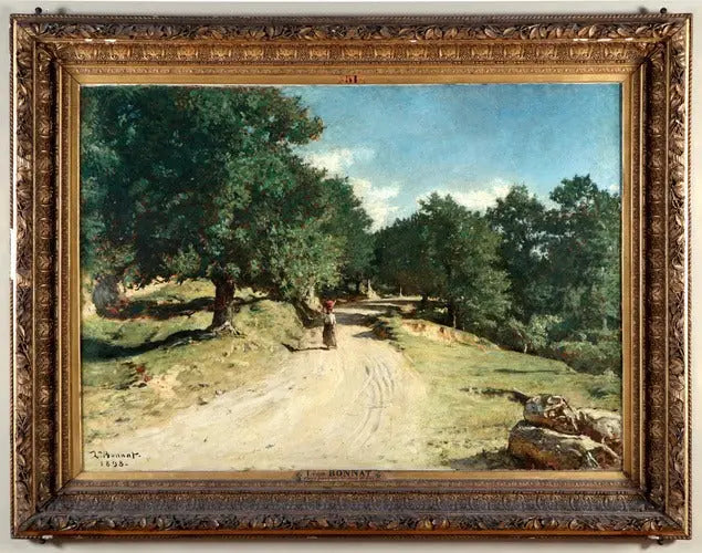 Pays basque - Léon Bonnat image 1 tableau peint à l’huile sur toile