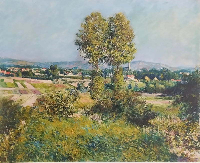Landschaft in Argenteuil - Gustave Caillebotte