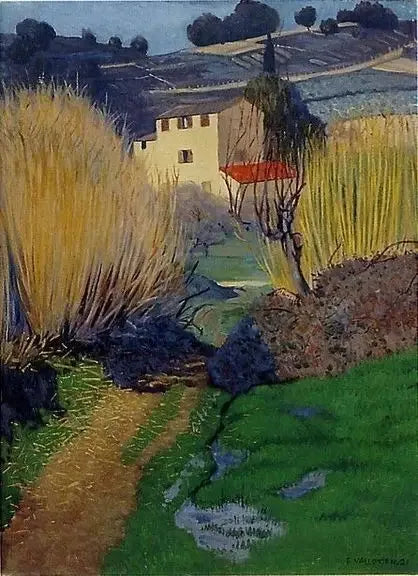 Landschaft in Cagnes - Félix Vallotton