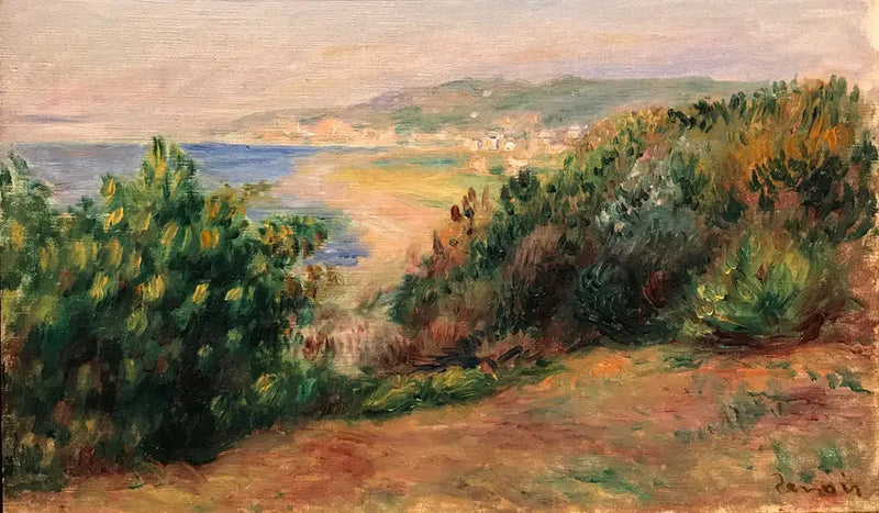 Landschaft in Cagnes - Pierre-Auguste Renoir