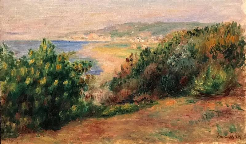 Landschaft in Cagnes - Pierre-Auguste Renoir
