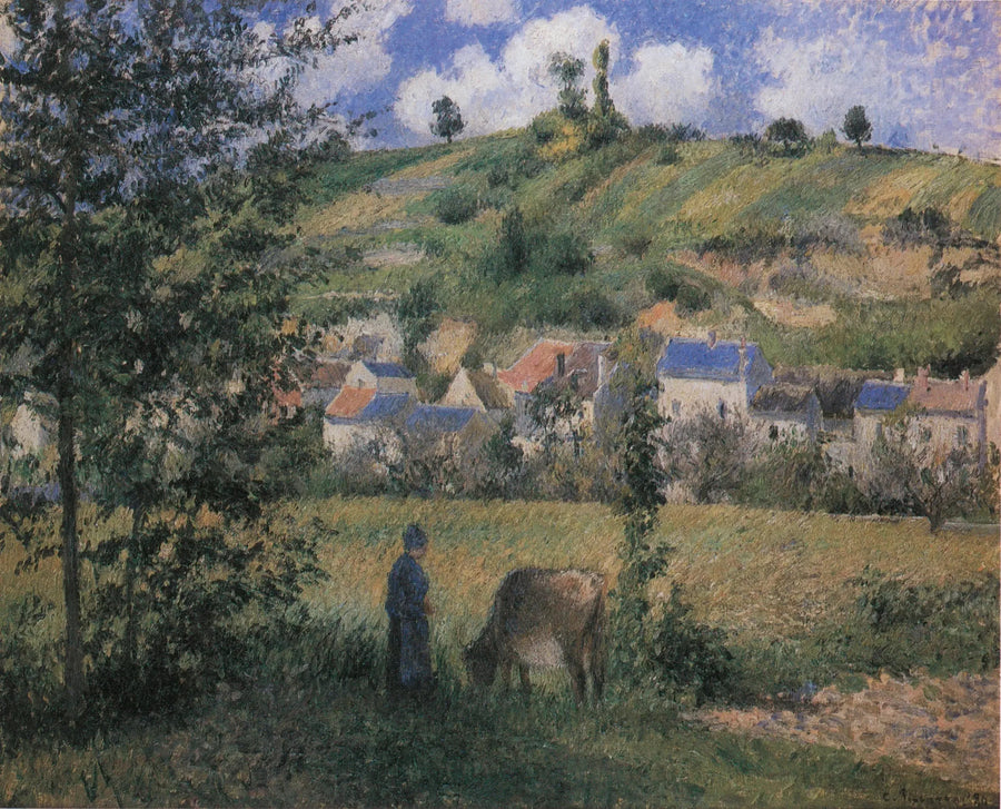 Landschaft in Chaponval - Camille Pissarro