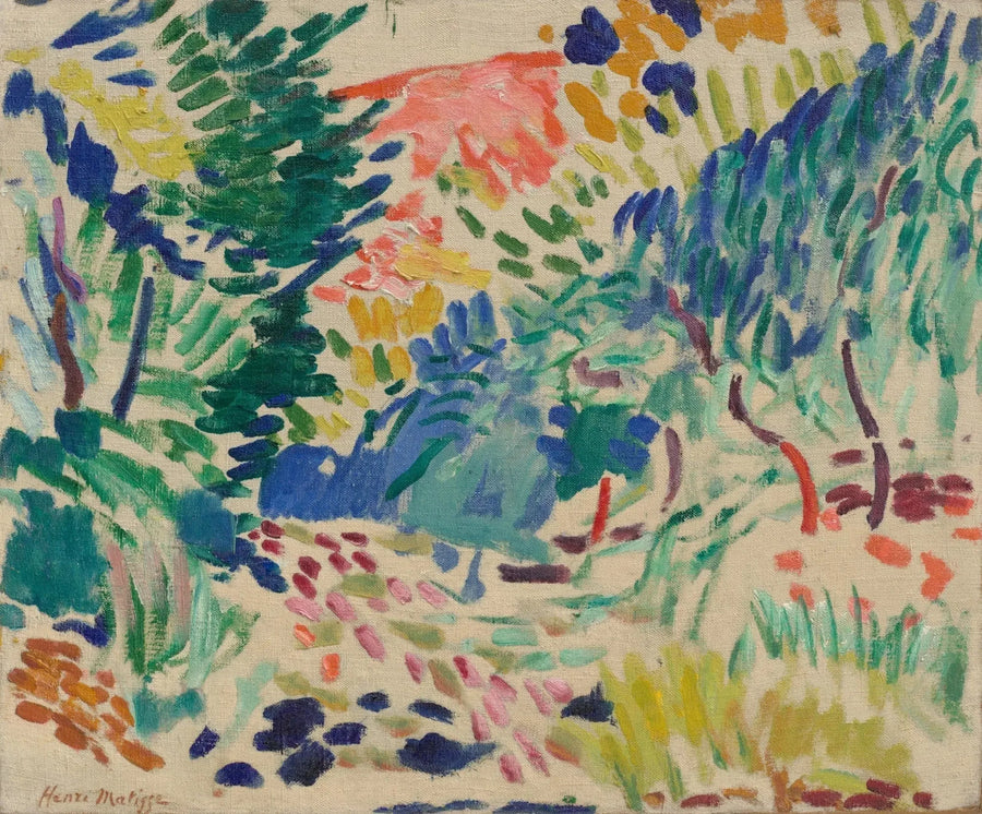 Landschaft in Collioure - Henri Matisse