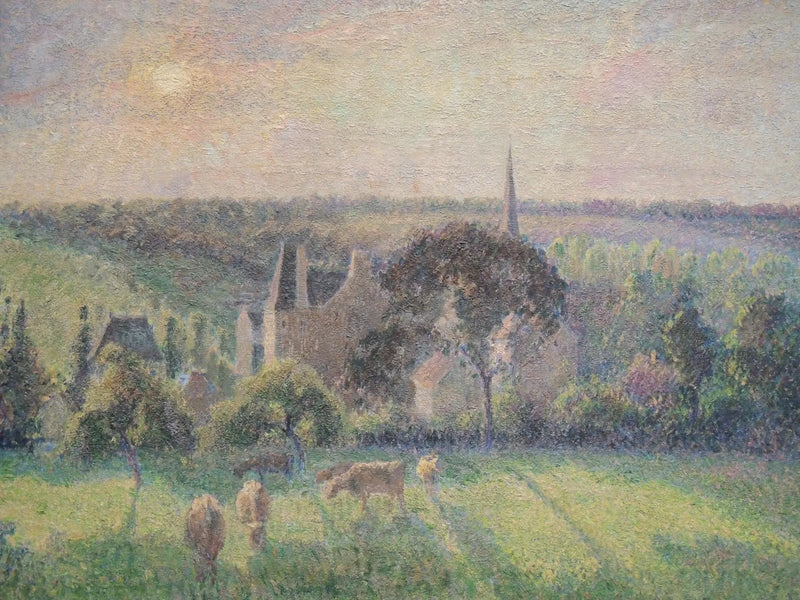 Landschaft in Éragny - Camille Pissarro