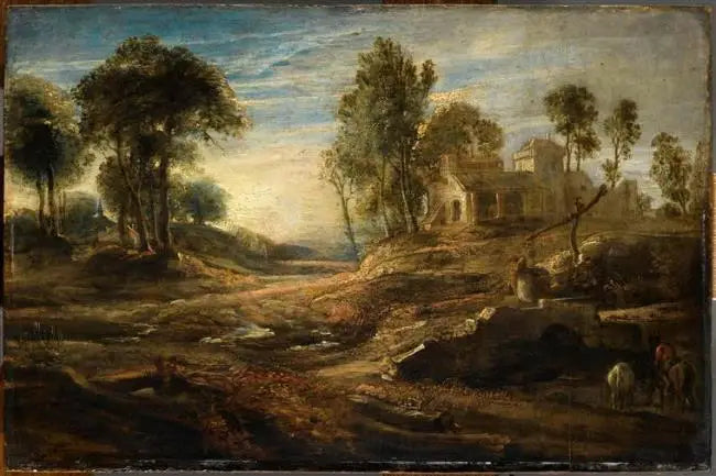 Landschaft am Tränke - Peter Paul Rubens