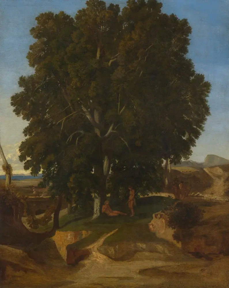 Landschaft im antiken Stil - Gustave Courbet