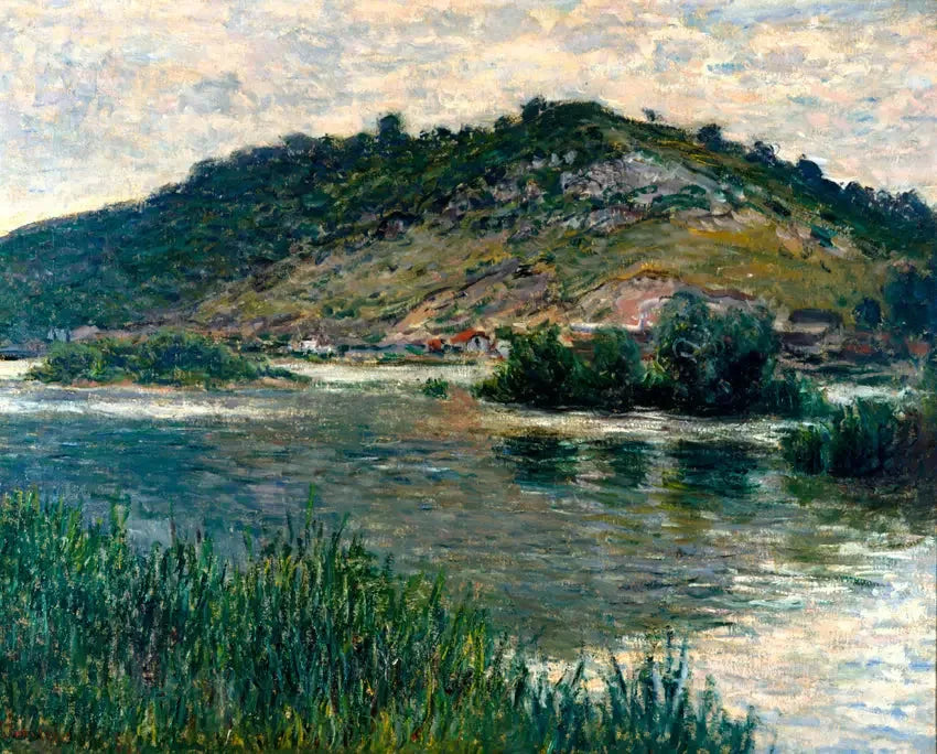 Paysage à Port-Villez - Claude Monet image 1 tableau peint à l’huile sur toile