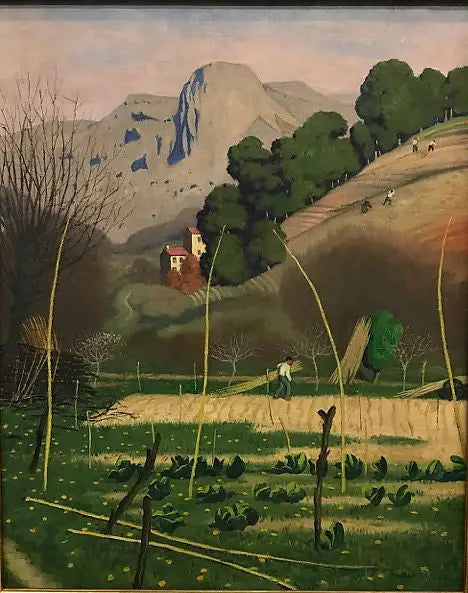 Landschaft in Saint-Jeannet, Provence - Félix Vallotton